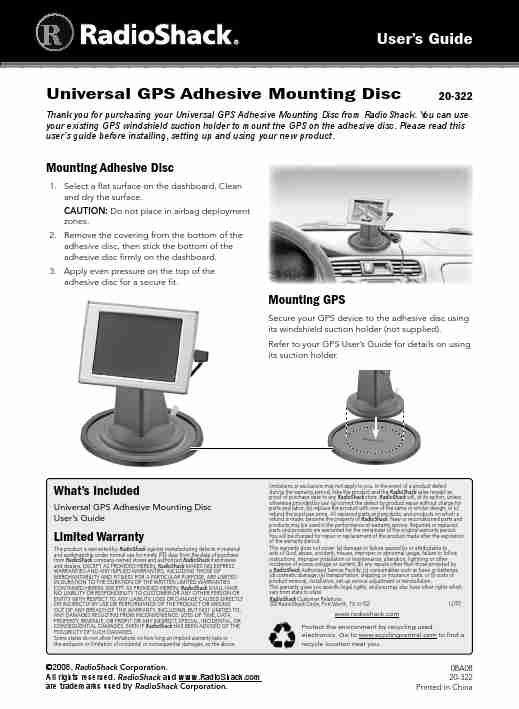 Radio Shack GPS Receiver 20-322-page_pdf